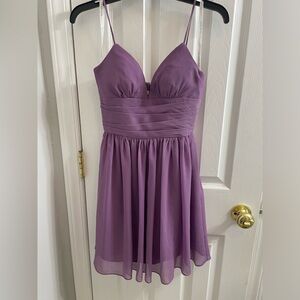 Purple dress
